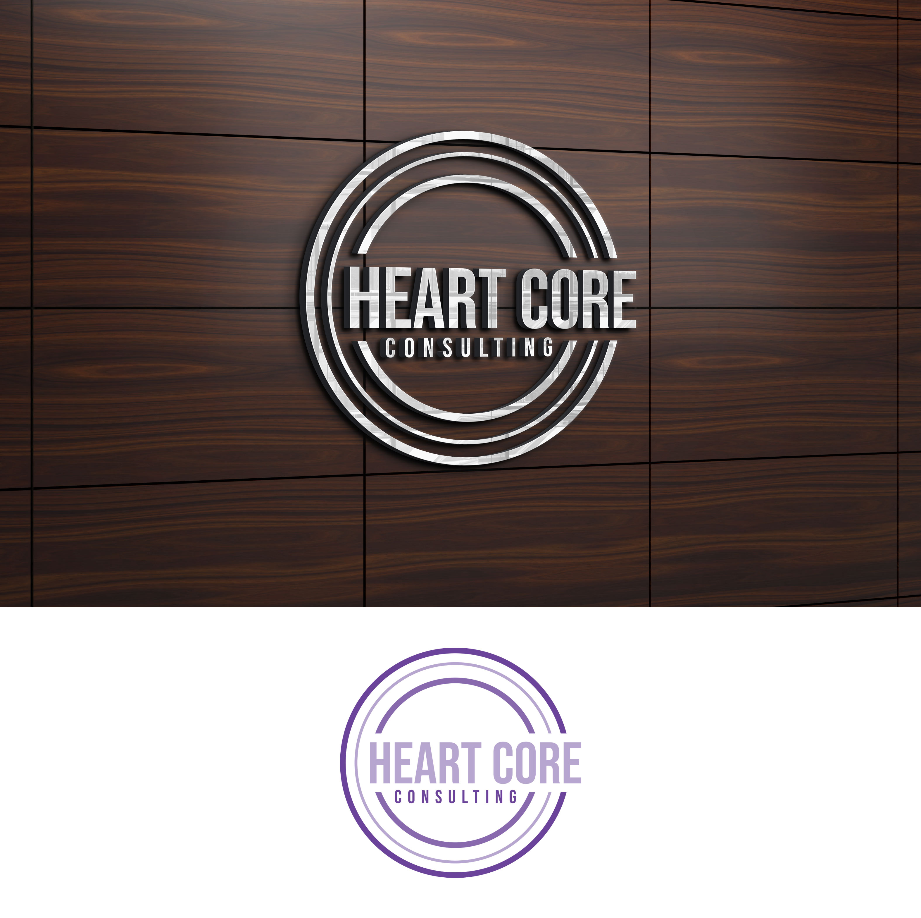 Logo-Design von Impressive Solutions für Heart Core Consulting | Design #31452648