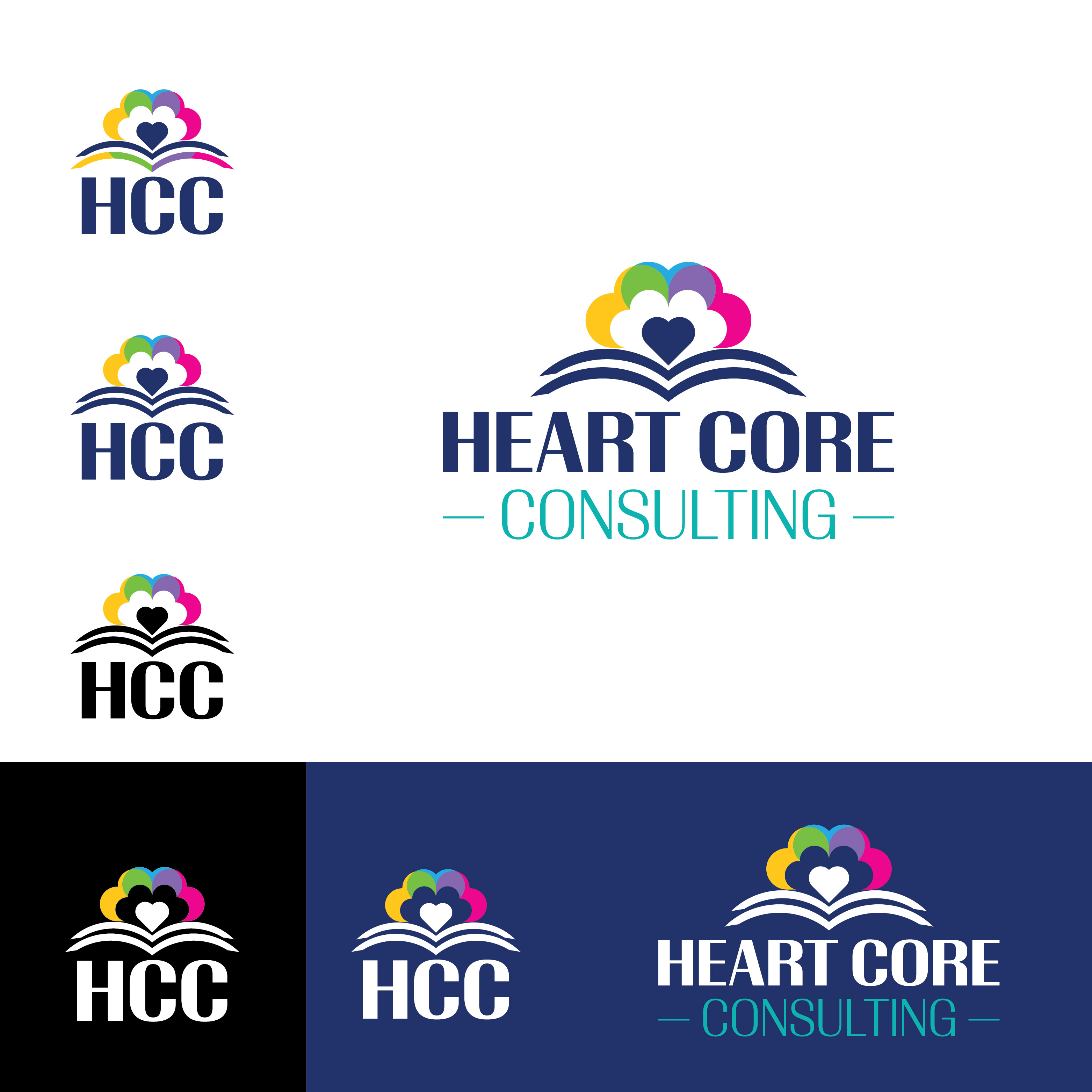 Diseño de Logo por wageeshwari para Heart Core Consulting | Diseño #31493956
