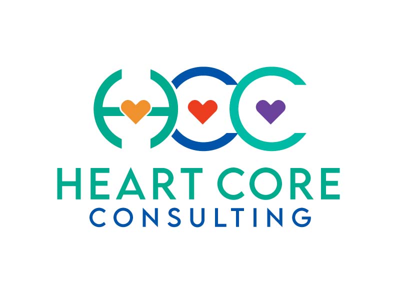 Logo Design by Dream Logo Design for Heart Core Consulting | Design #31462647