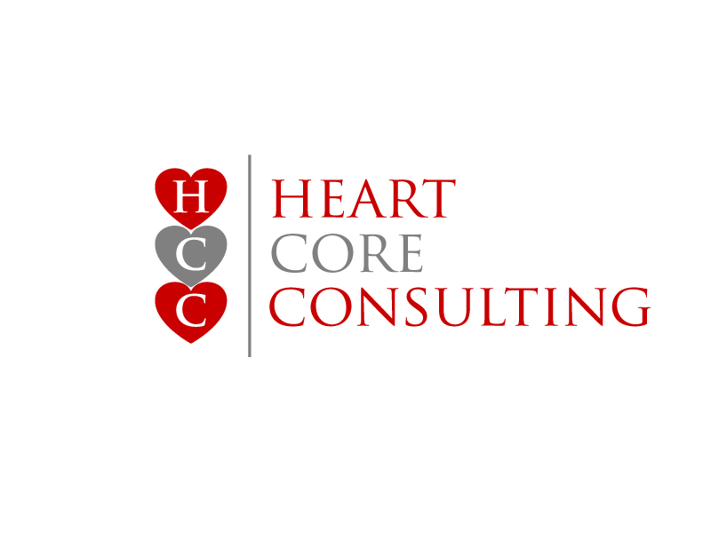 Logo Design by Dream Logo Design for Heart Core Consulting | Design #31462648