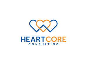 Logo Design by Dream Logo Design for Heart Core Consulting | Design: #31462650