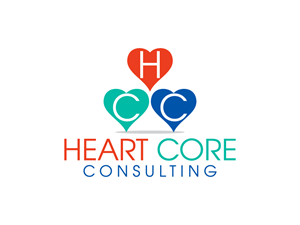 Logo Design by Dream Logo Design for Heart Core Consulting | Design: #31462651