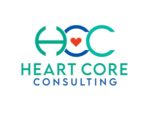 Logo Design by Dream Logo Design for Heart Core Consulting | Design: #31467500