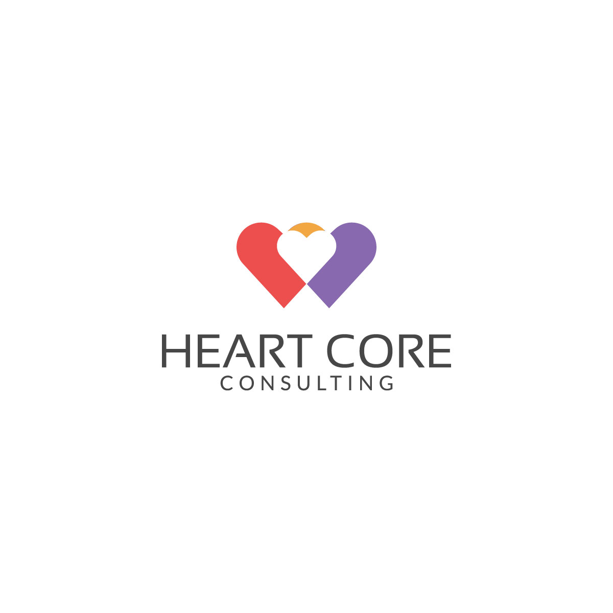 Logo Design by LAXMI DESIGNHUB for Heart Core Consulting | Design #31451884