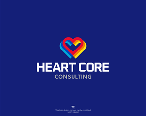 Logo Design by MBARO for Heart Core Consulting | Design: #31454551