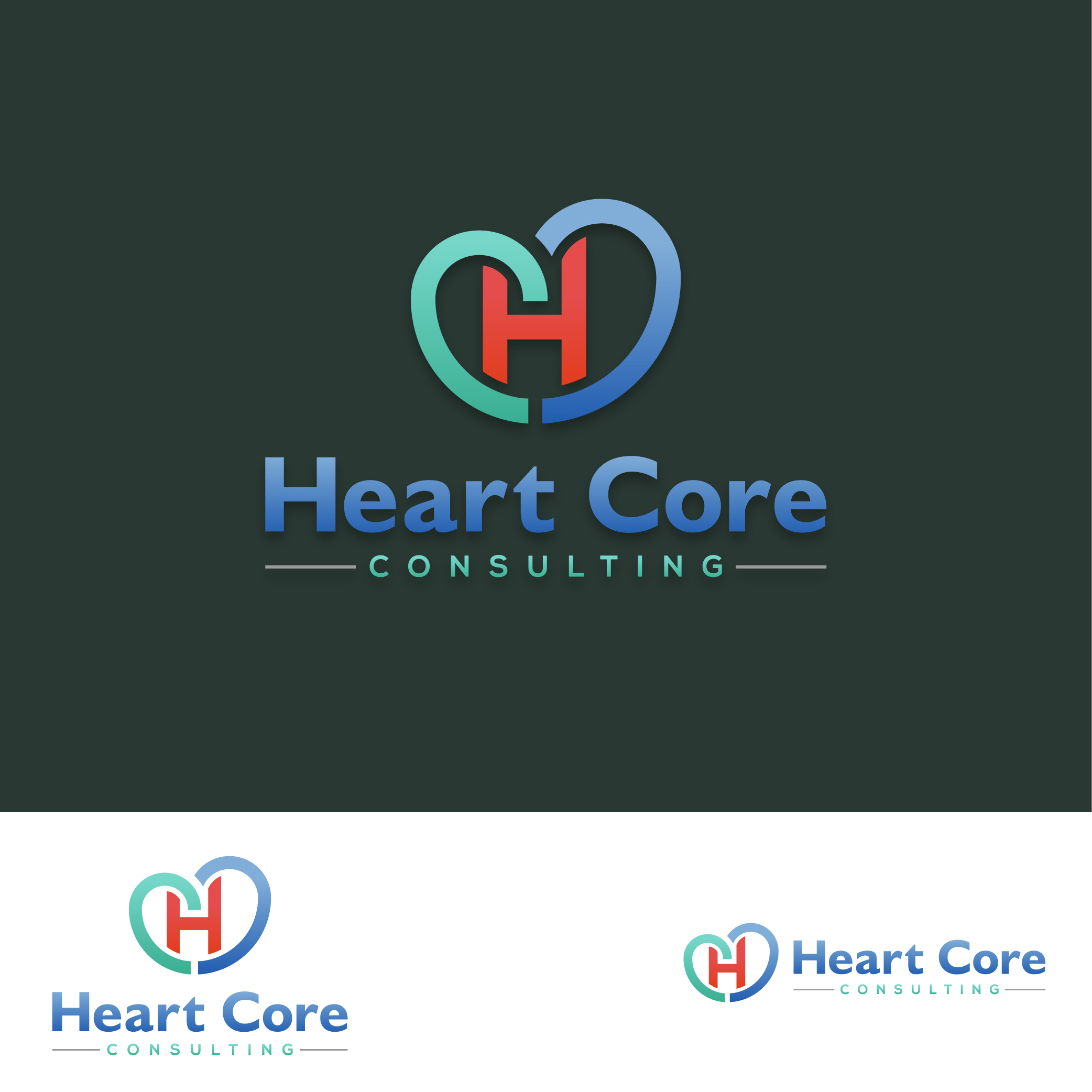 Design de Logo par Gina764 pour Heart Core Consulting | Design #31492240