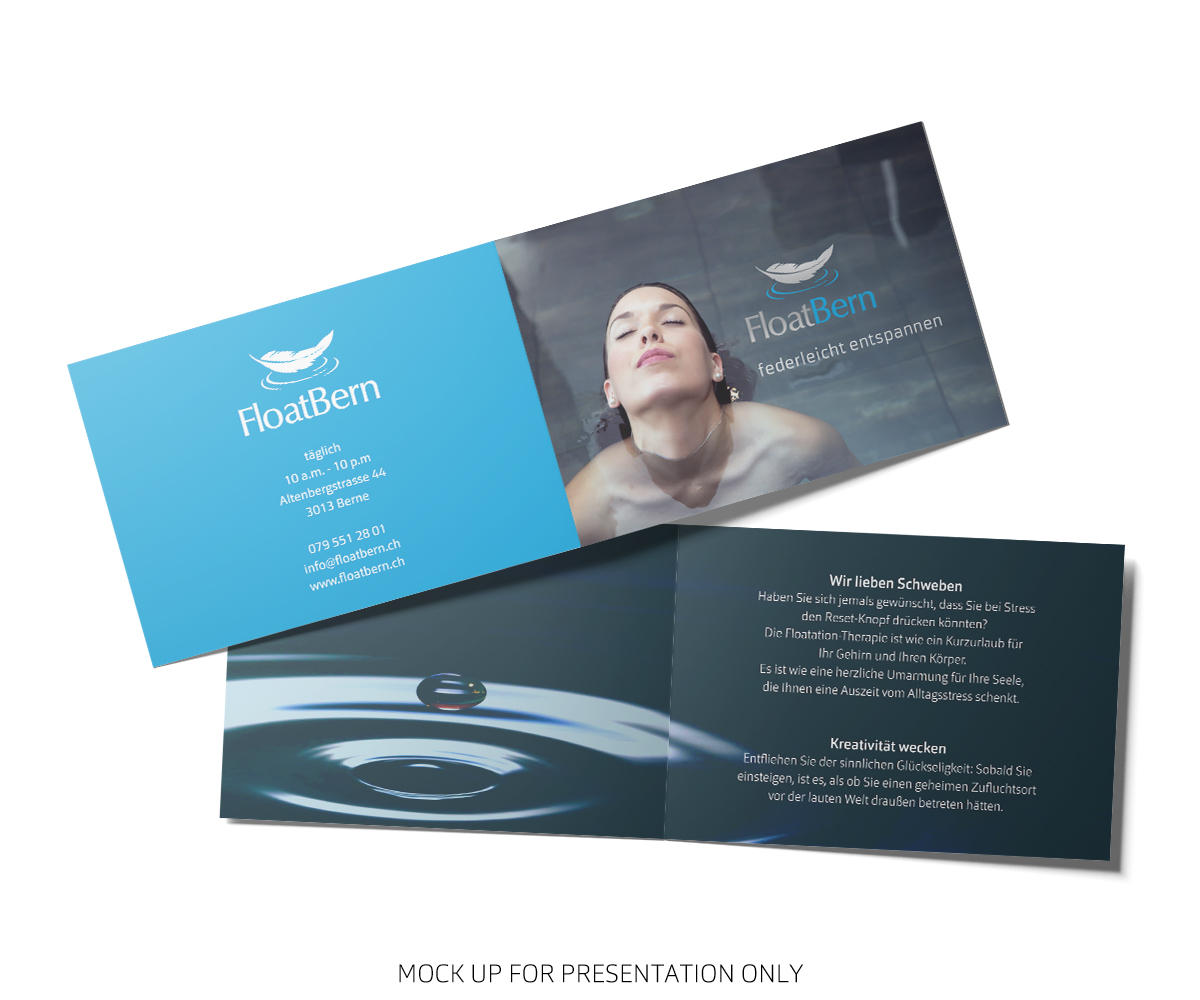 Flyer Design by NancyTan for www.floatbern.ch | Design #31496724