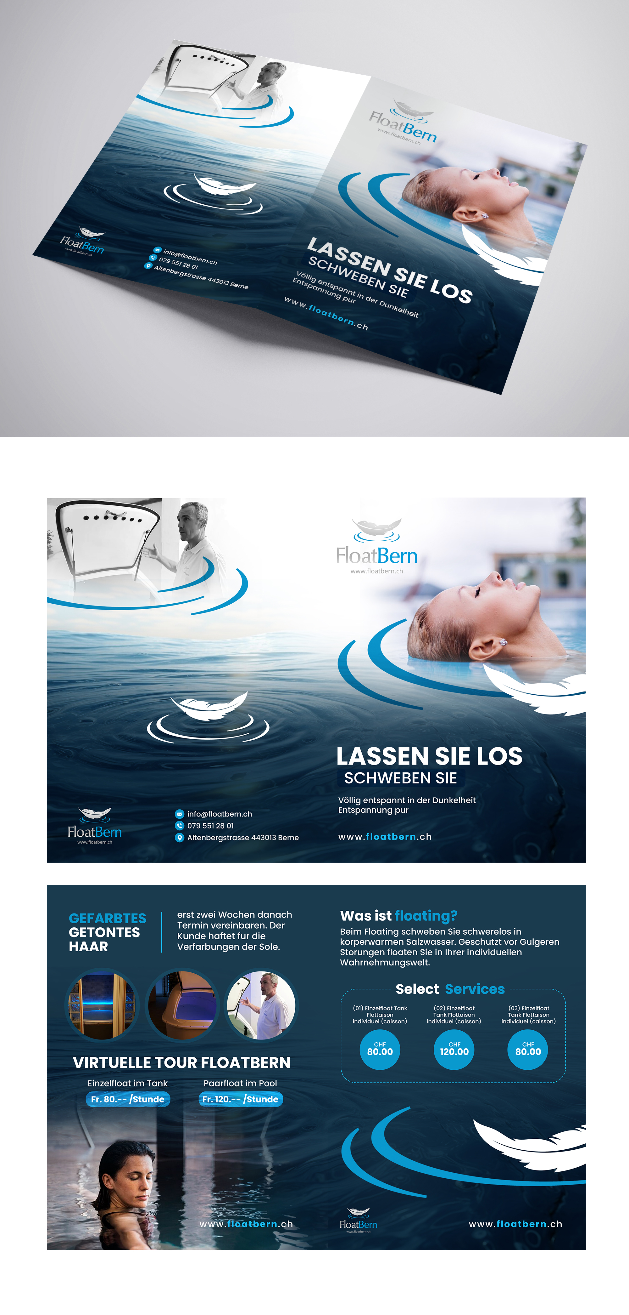Flyer Design by debdesign for www.floatbern.ch | Design: #31463865