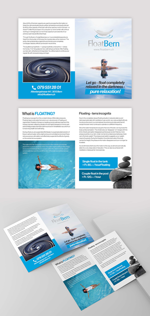 Design de Flyer par Graphic Guy pour www.floatbern.ch | Design #31460350