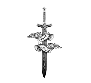 Sword of Justice Tattoo Design