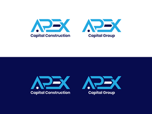 Logo Design by 439 Creations for APEX Capital Construction  | Design: #31456192