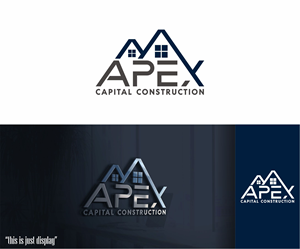 Logo Design by alkaline for APEX Capital Construction  | Design: #31461906
