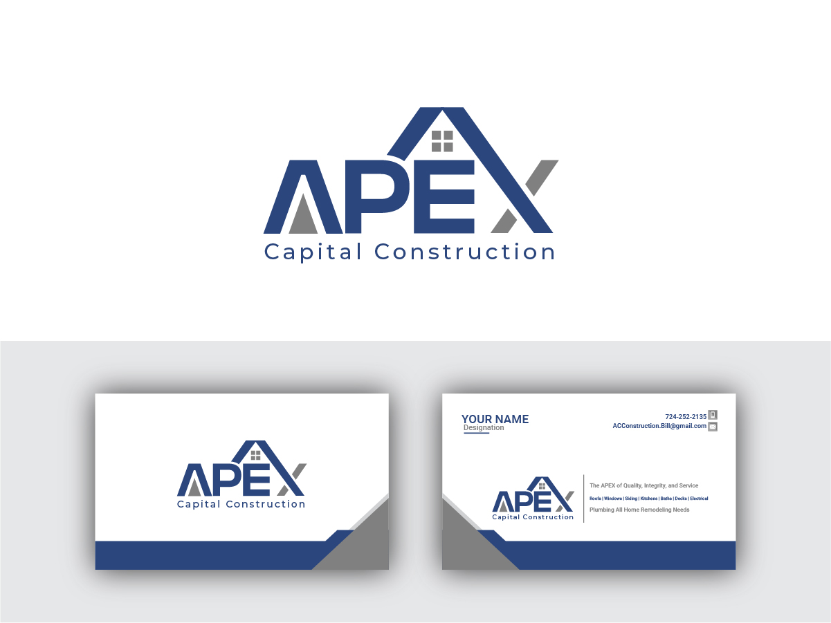Logo-Design von Owltive für APEX Capital Construction  | Design #31454762
