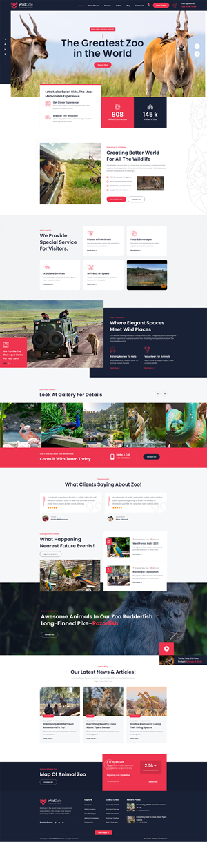 Design Wordpress par Dax. pour Serea Camp / Nature Travel As | Design #31503563