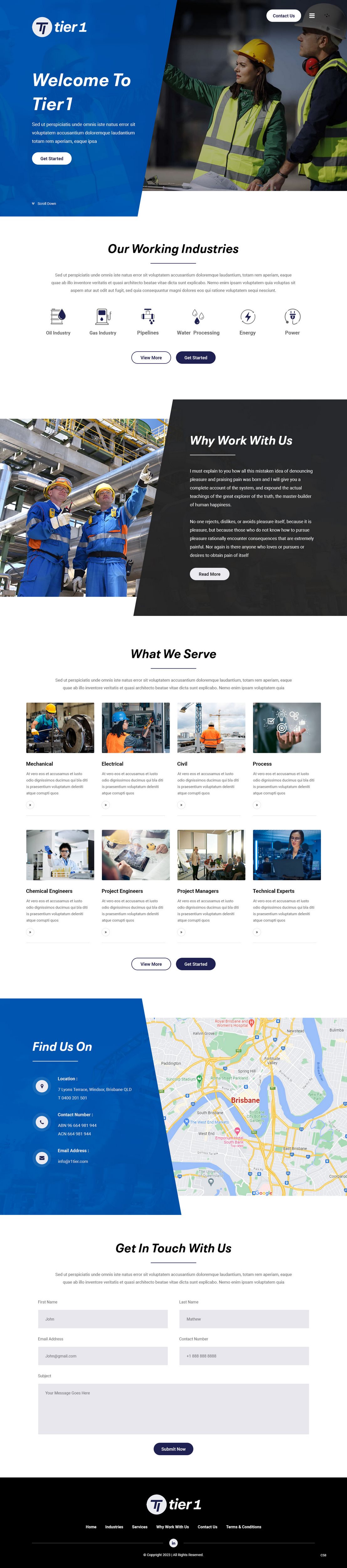 Web Design by pb for Tier 1 Professionals | Design #31470857