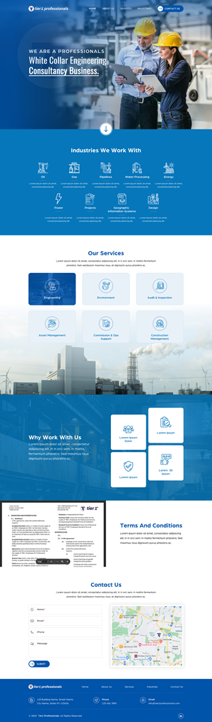 Web Design by Sbss for Tier 1 Professionals | Design: #31468979