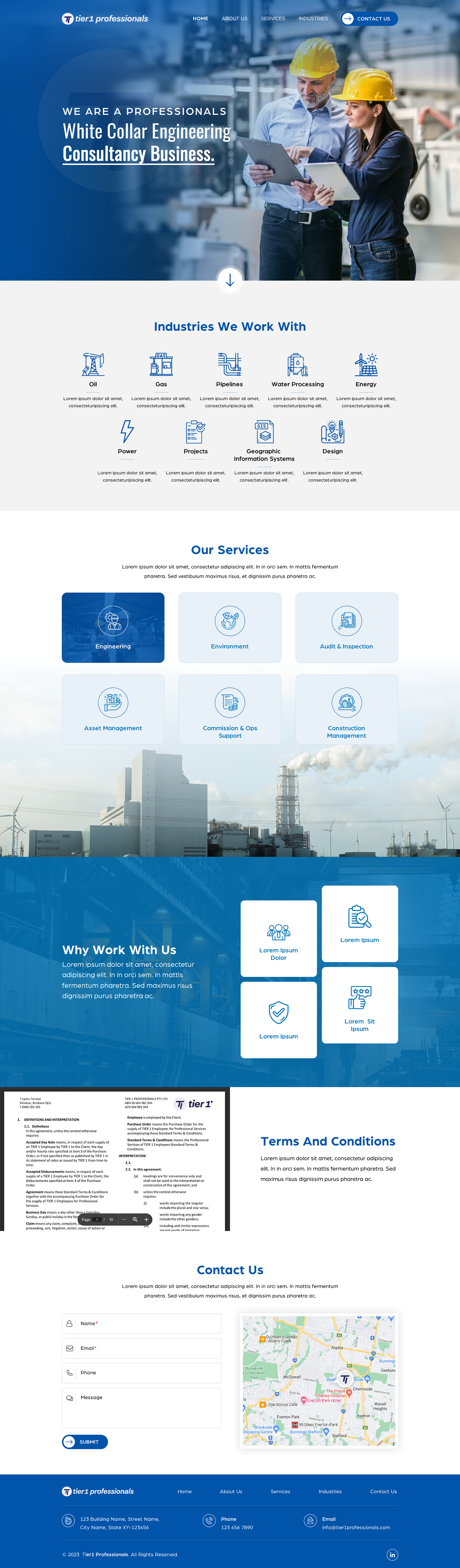 Web Design par Sbss pour Tier 1 Professionals | Design #31469115