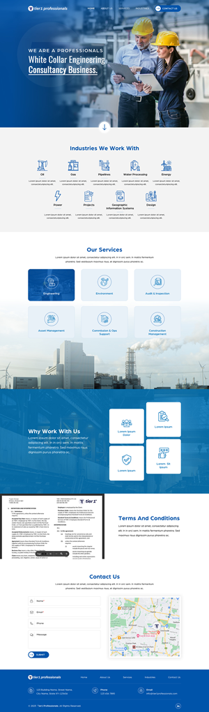 Web Design by Sbss for Tier 1 Professionals | Design: #31469115