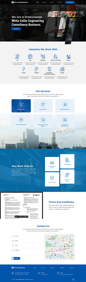 Web Design by Sbss for Tier 1 Professionals | Design: #31469216