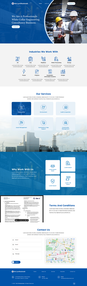 Web Design by Sbss for Tier 1 Professionals | Design: #31469972