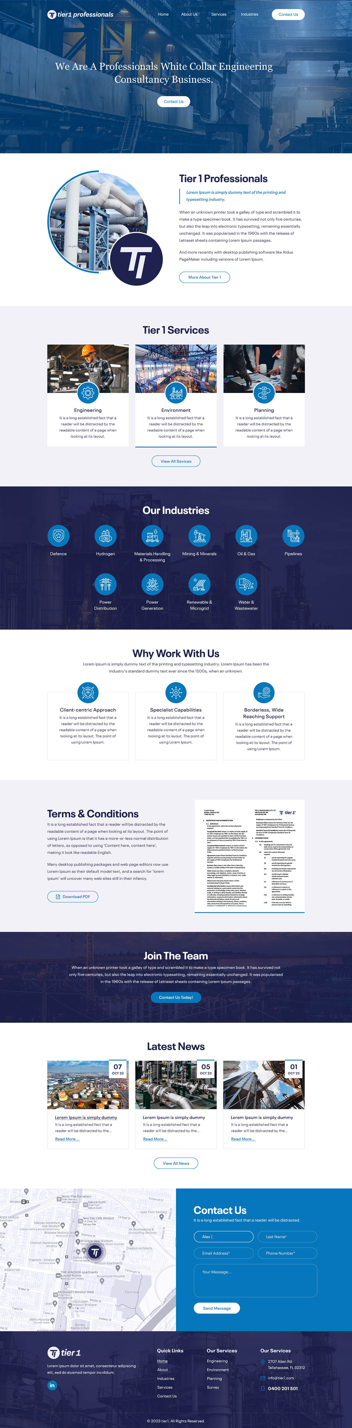 Web Design by Sbss for Tier 1 Professionals | Design #31476406