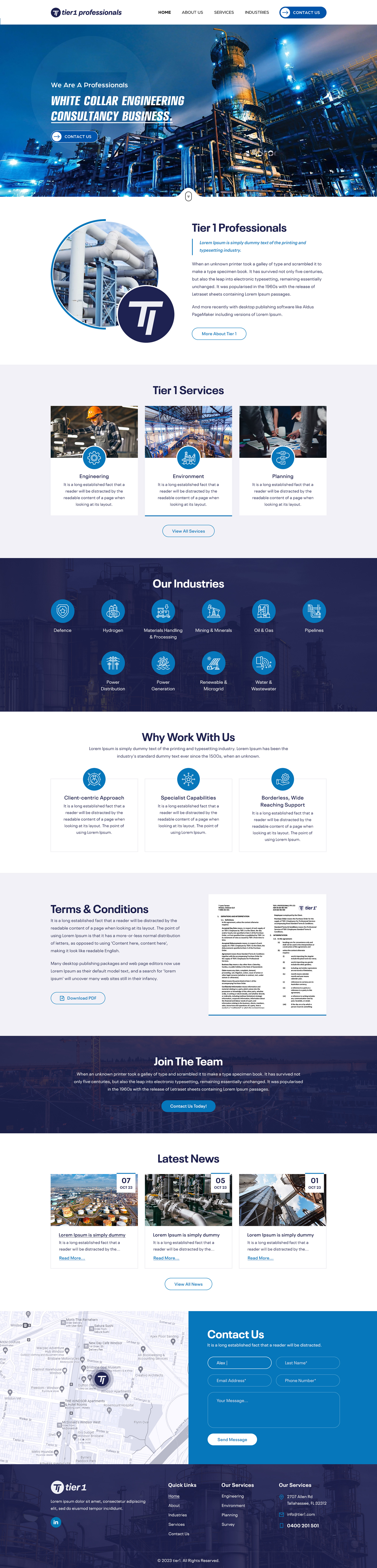 Web Design by Sbss for Tier 1 Professionals | Design #31476410