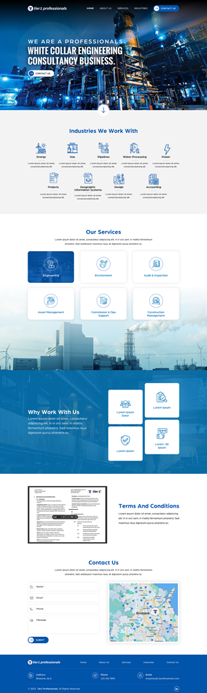 Web Design by Sbss for Tier 1 Professionals | Design: #31500641