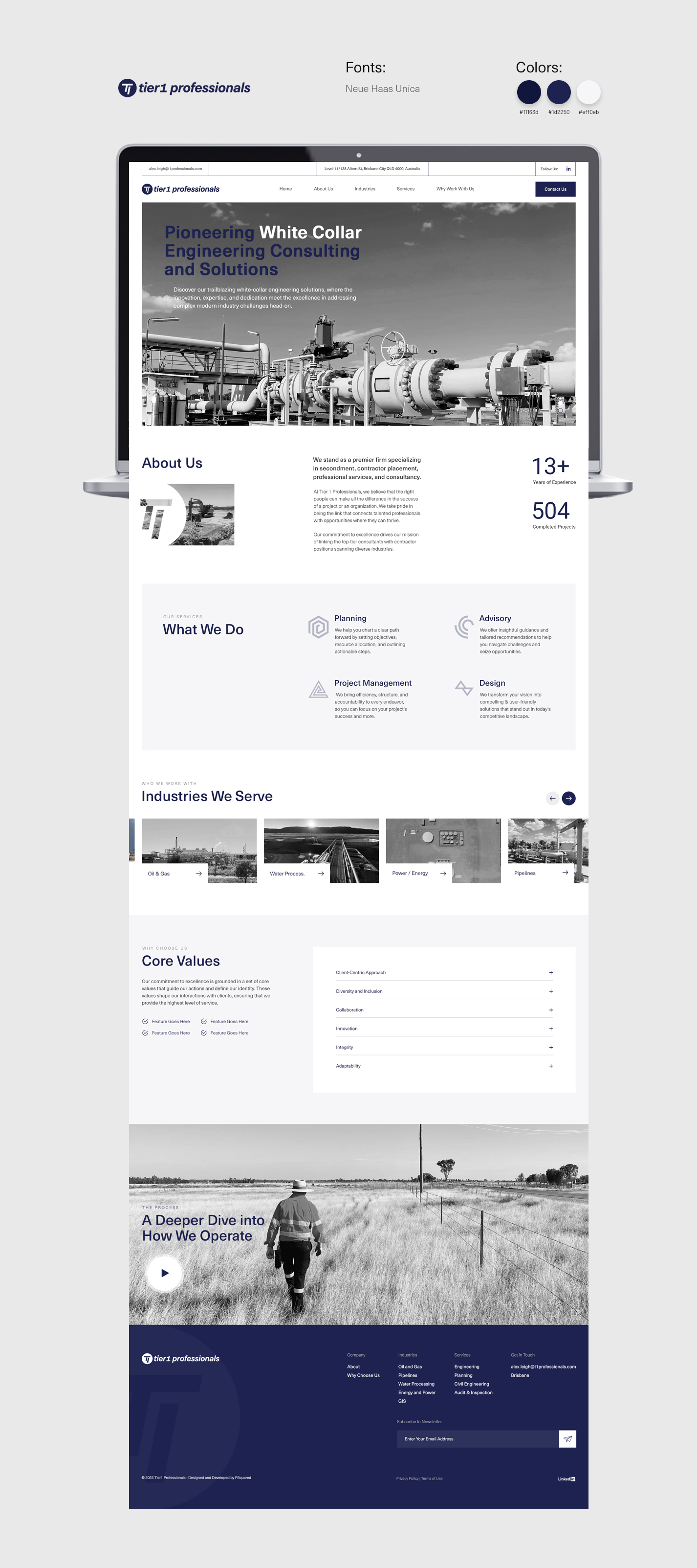Web-Design von PP² für Tier 1 Professionals | Design: #31486478
