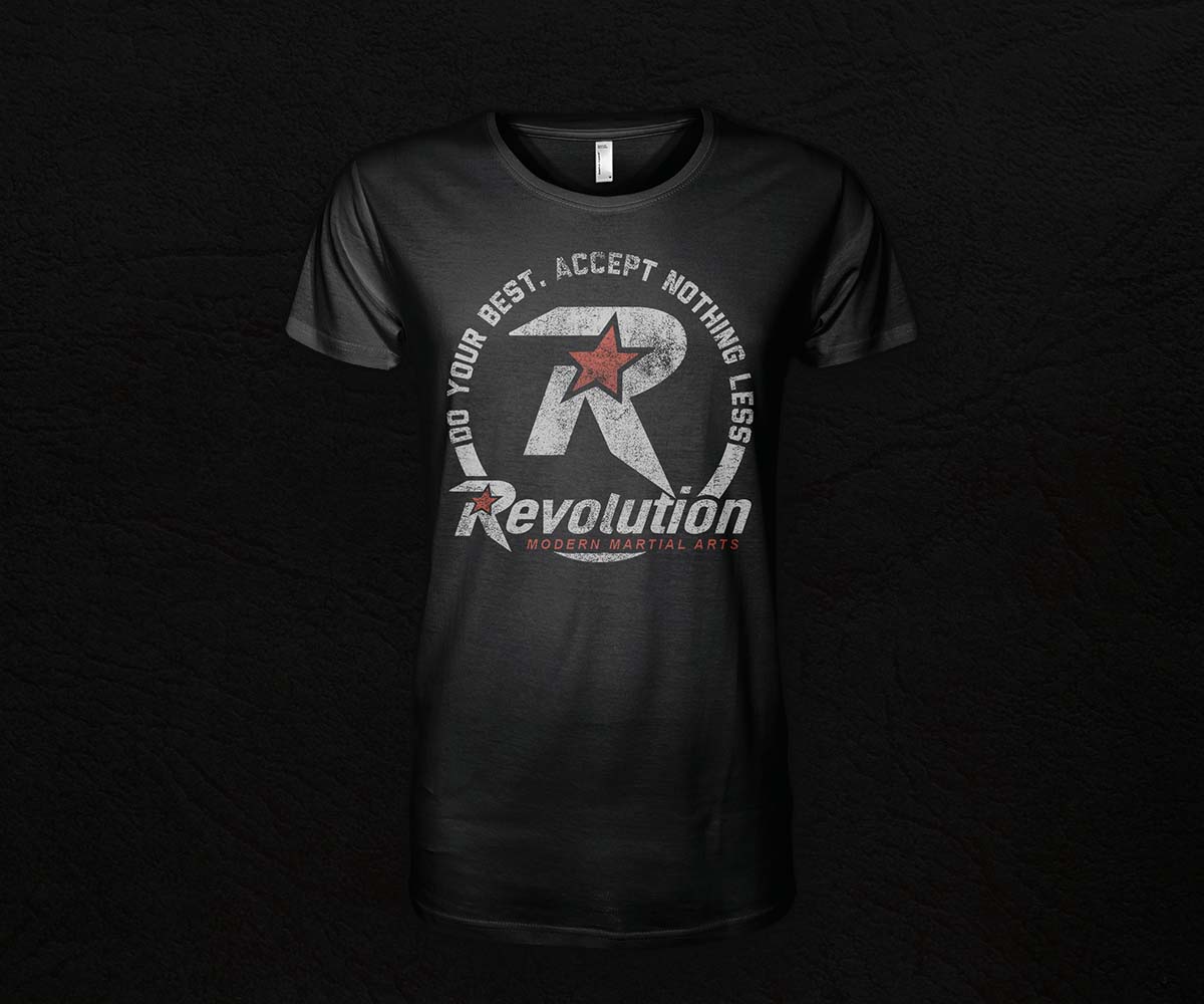 T-shirt Design by Milton Bhowmik for Revolution Modern Martial Arts | Design #31468595