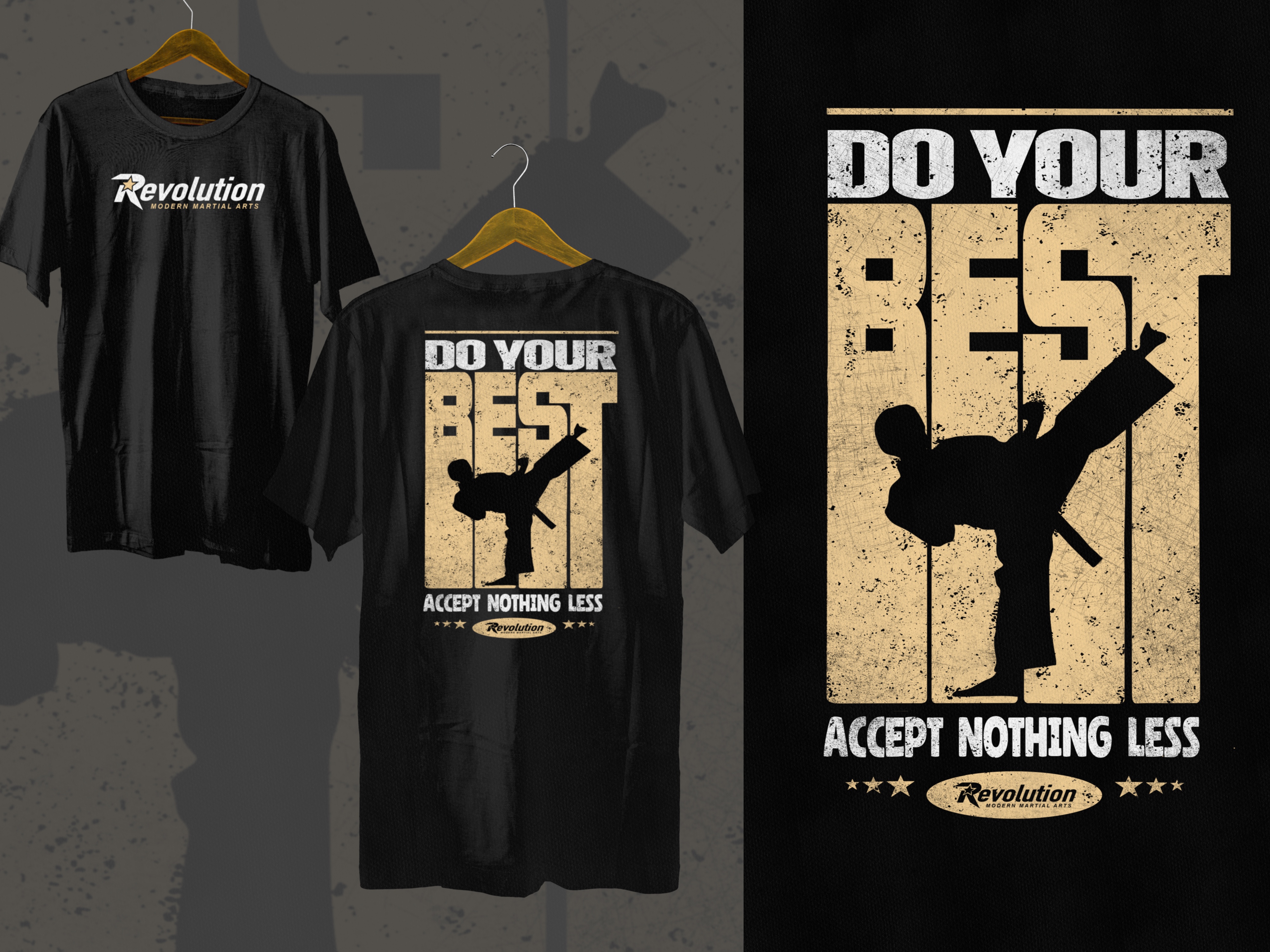 T-Shirt-Design von Letterdot für Revolution Modern Martial Arts | Design #31469588