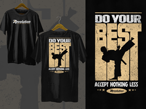 Design de T-shirt par Letterdot pour Revolution Modern Martial Arts | Design #31469588