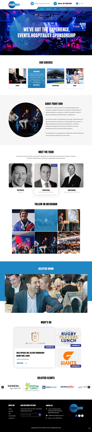 Web Design by pb for this project | Design: #31470711