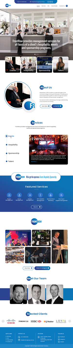 Web Design by Creations Box 2015