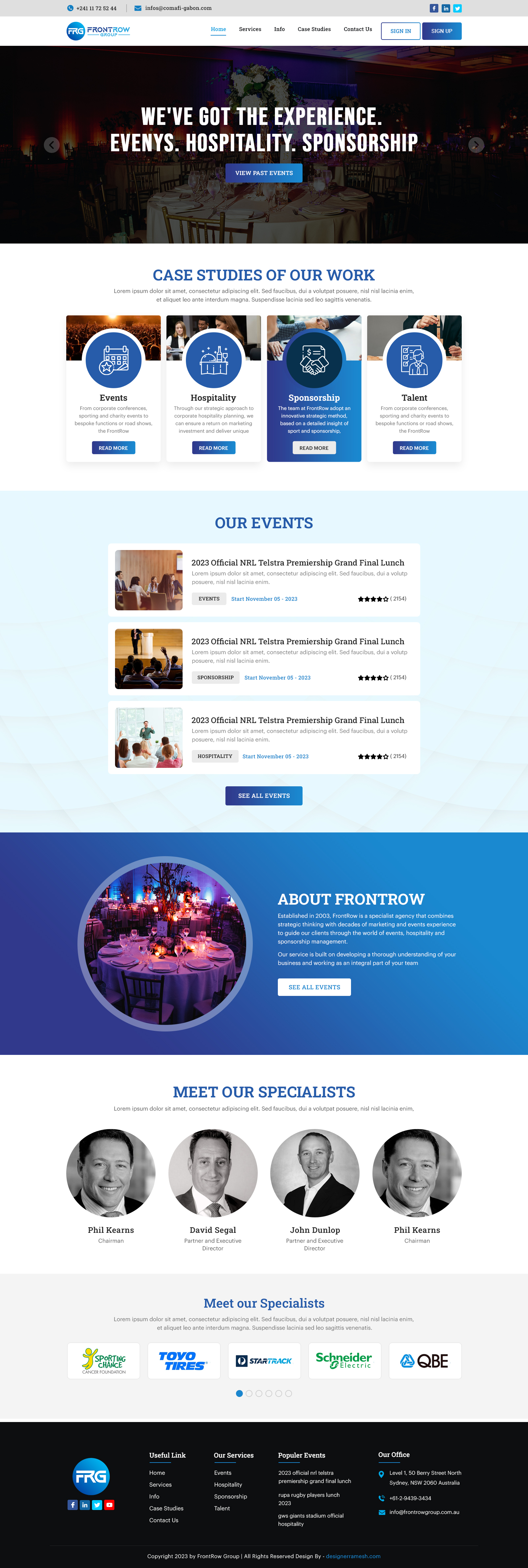 Web Design by Designer Ramesh for this project | Design: #31509006