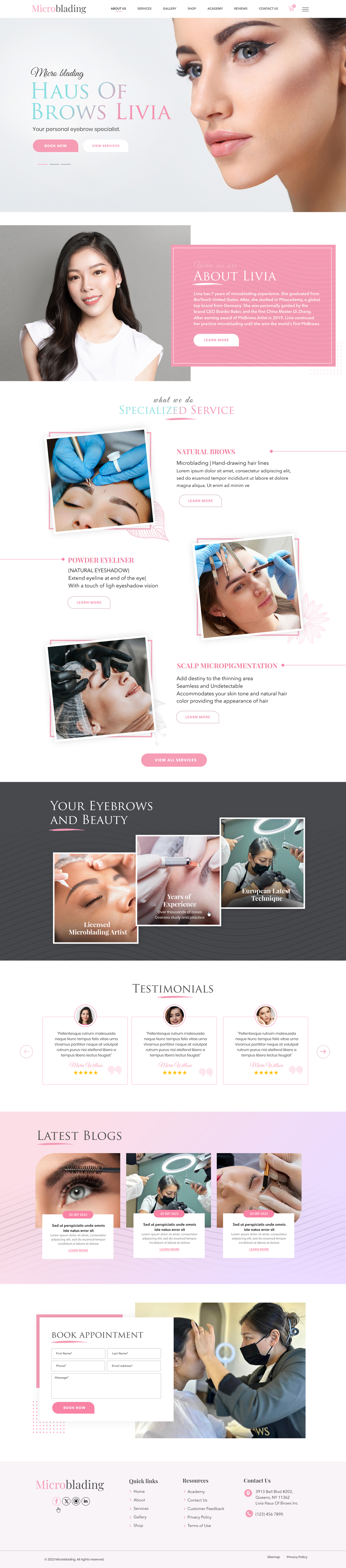 Web Design by Blue Sparrow for this project | Design #31477361
