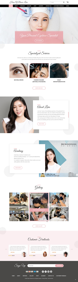 Web Design by pb for this project | Design: #31470743
