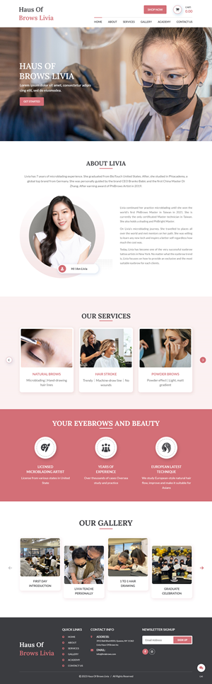 Diseño Web por pb para este proyecto | Diseño #31470745