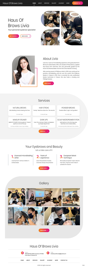 Web Design by pb for this project | Design: #31470746