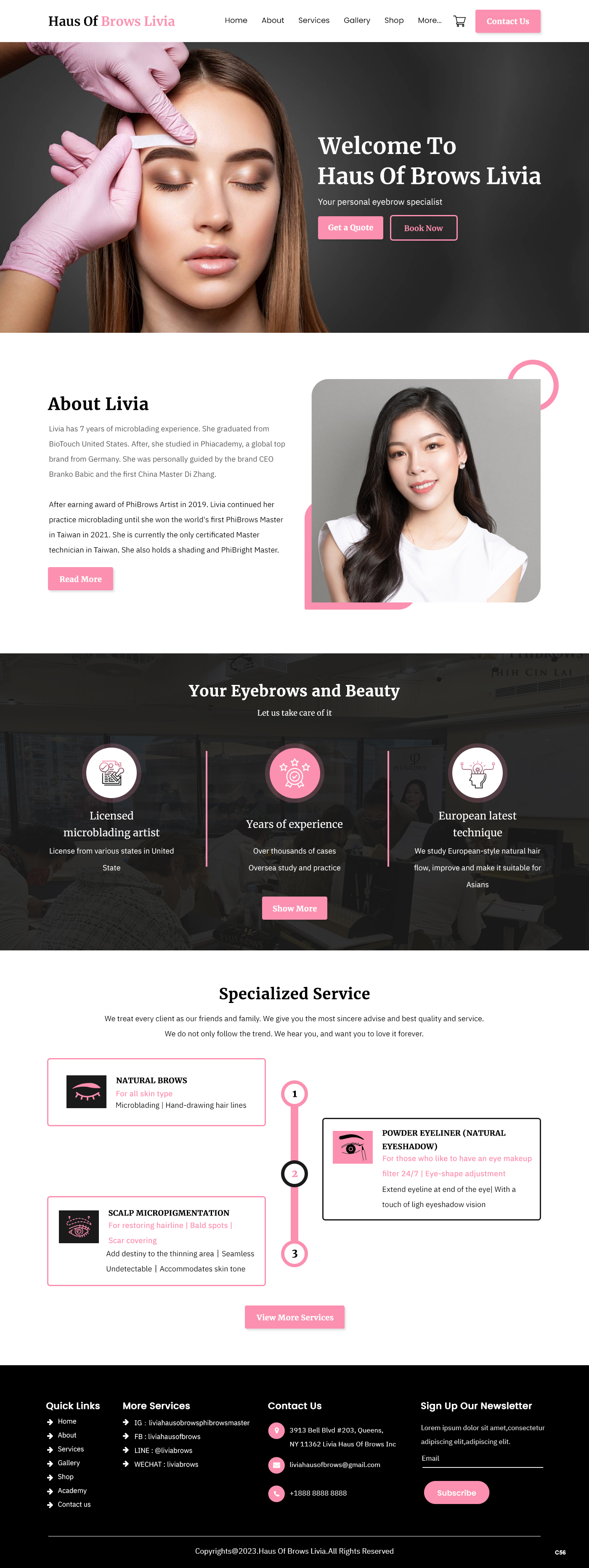 Web Design by pb for this project | Design #31470751