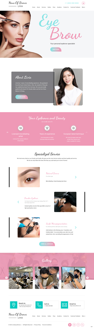 Web Design by pb for this project | Design: #31470752