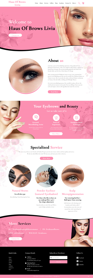 Web Design by pb for this project | Design: #31470757