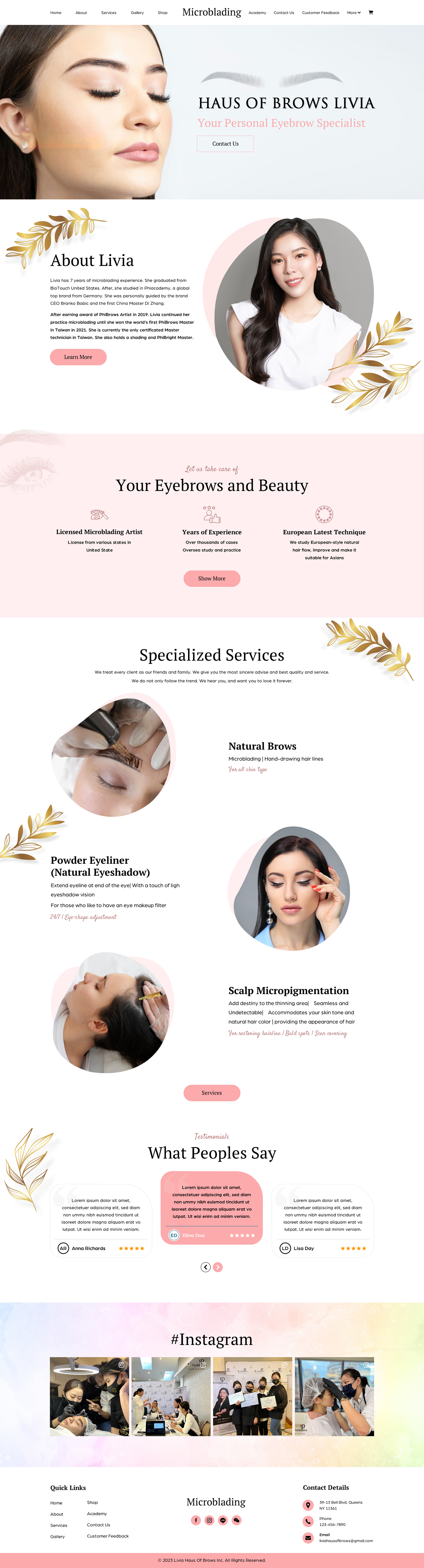 Web Design by Sbss for this project | Design #31487868