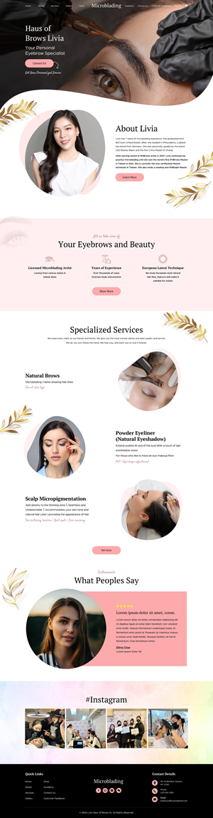Web Design by Sbss for this project | Design: #31487869