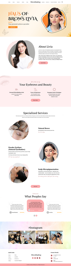 Web Design by Sbss for this project | Design: #31488759
