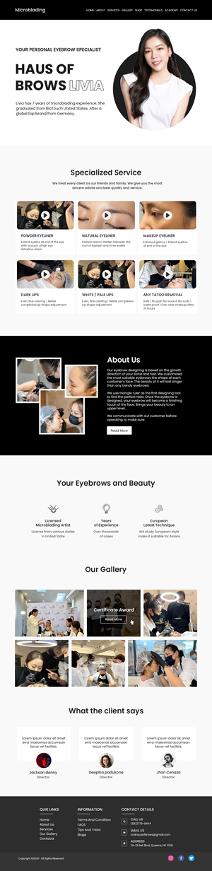 Web Design by Creations Box 2015 for this project | Design: #31474758