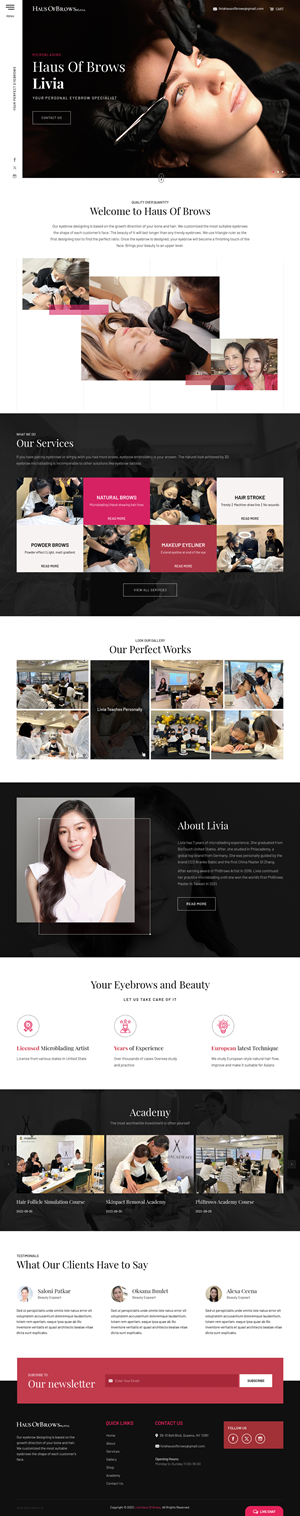 Diseño Web por sai.designer87 para este proyecto | Diseño #31488047
