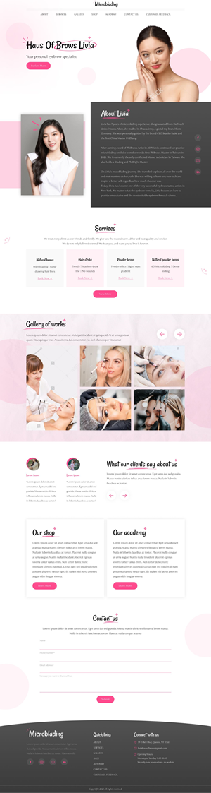 Web Design by Eppeok for this project | Design: #31472513