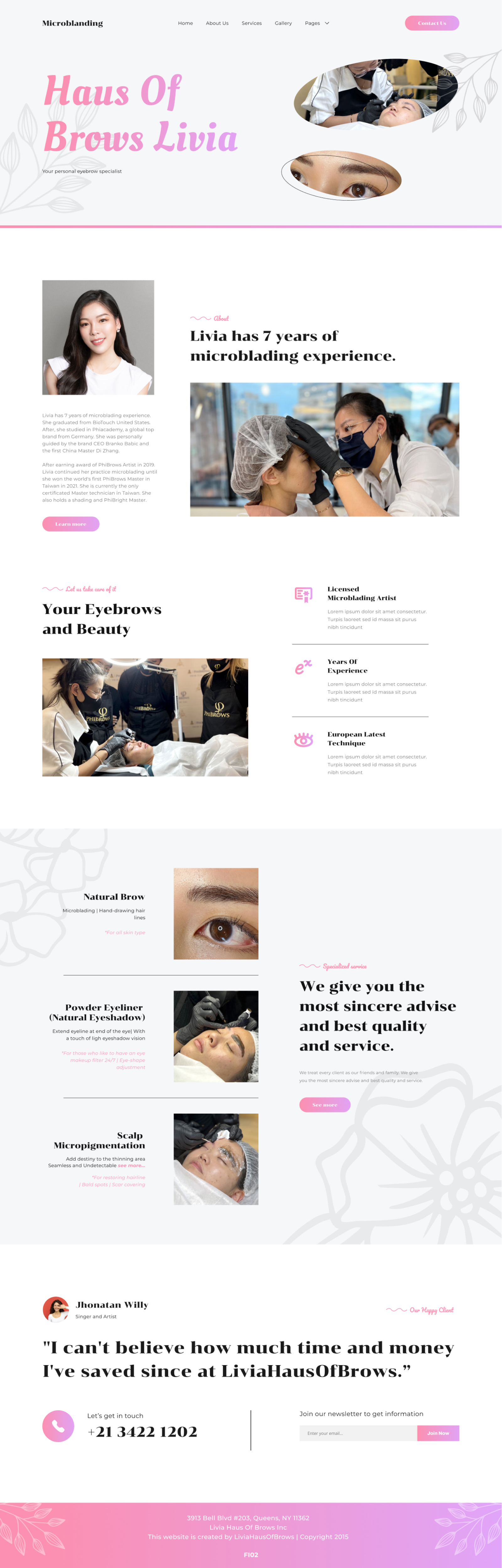 Web Design by Taufik H for this project | Design #31511965