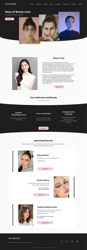 Web Design by Taufik H for this project | Design: #31512013