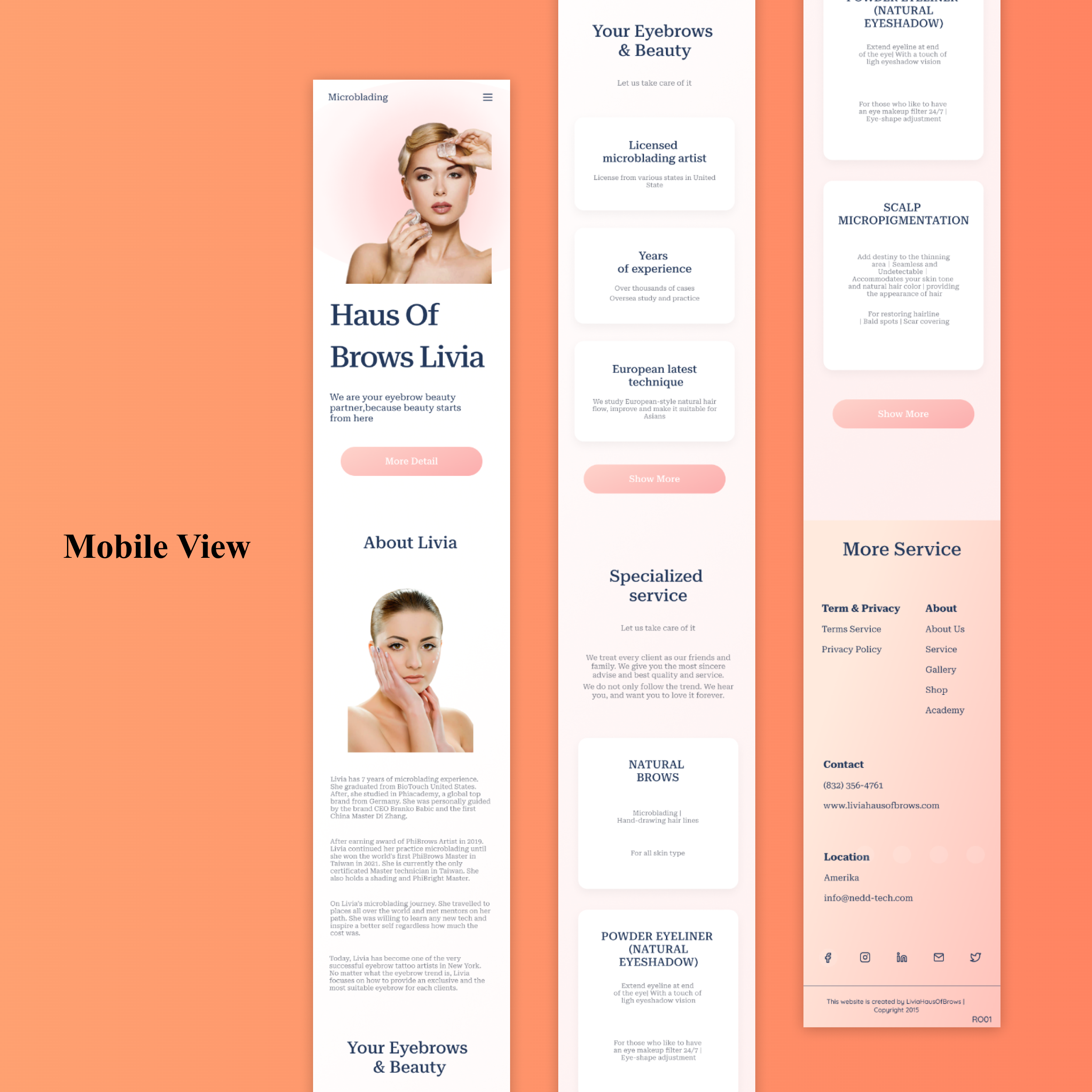 Web Design by Taufik H for this project | Design #31512135